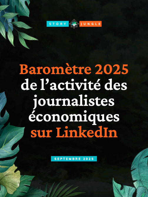  Baromètre 2025 de l'activité des journalistes économiques  sur Linkedin 