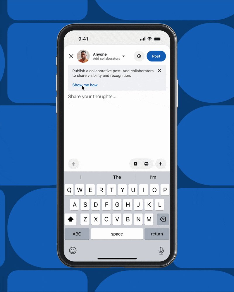 Publier la liste des collaborateurs du post sur LinkedIn