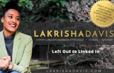 Lakrisha Davis, experte en stratégie commerciale sur LinkedIn et coach, intervenante