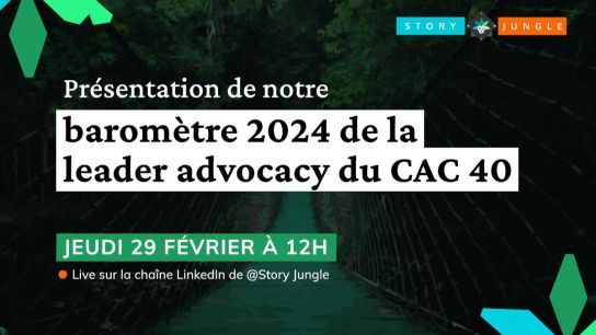 Baromètre 2024 de la leader advocacy du CAC40