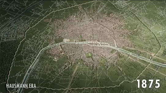 2000 ans d’histoire de Paris illustrés en trois minutes
